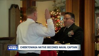 Cheektowaga native becomes Naval Captain