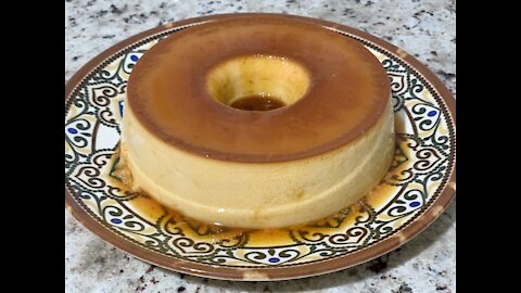Brazilian Flan made easily and quickly in an electric pressure cooker