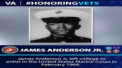 HonoringVets: James Anderson Jr.