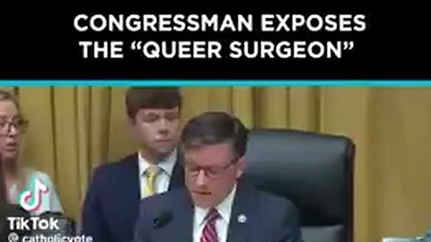 HAVE YOU HEARD OF THE "QUEER SURGEON" AND WHAT HE IS DOING TO CHILDREN? PARENTS BE AWARE.