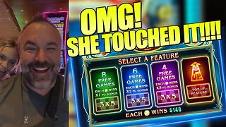 She Wanted It, So I Played It!! Incredible Jackpot!