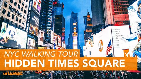 NYC WALKING TOUR: What's Hidden Below Times Square?