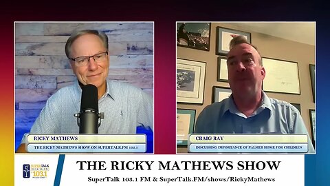Craig Ray talks with Ricky Mathews about his connection to the Palmer Home for Children.