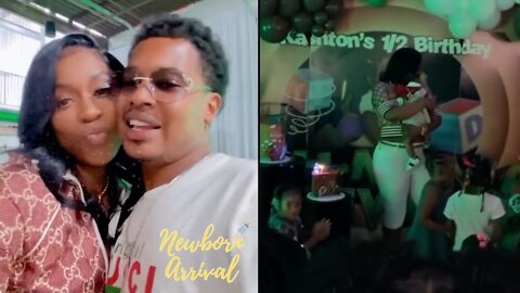 Tracy T & Kashdoll Throw Over The Top 6 Month Party For Son Kashton! 🎉