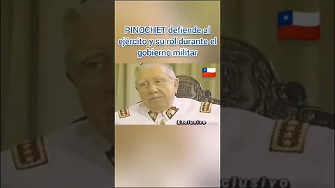 PINOCHET ESTADISTA. DIRIGIÓ POR 25 AÑOS AL EJÉRCITO QUE JUNTO FFAA Y ORDEN LIBERÓ CHILE 11.09.73