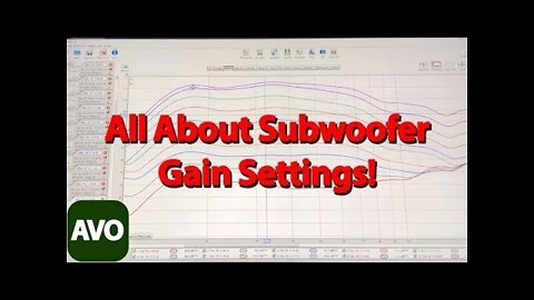 How To Set Subwoofer Gain And Why With Measurements And Explanations