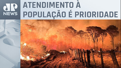 Governo coordena ações de combate a incêndios no Pantanal
