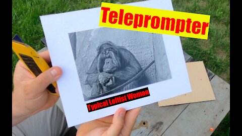 HOW TO MAKE A TELEPROMPTER