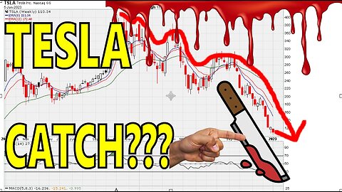 🩸 How To Catch Tesla's "Falling Knife" 🚀 (TSLA, TSLQ, TSLS)