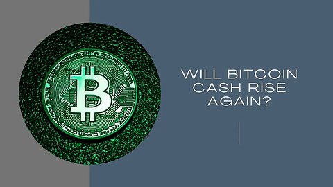 will bitcoin cash go up again