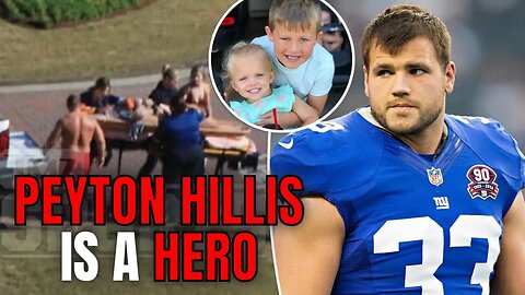 INCREDIBLE News For HERO Former RB Peyton Hillis | Off Ventilator After Saving Kids From Drowning