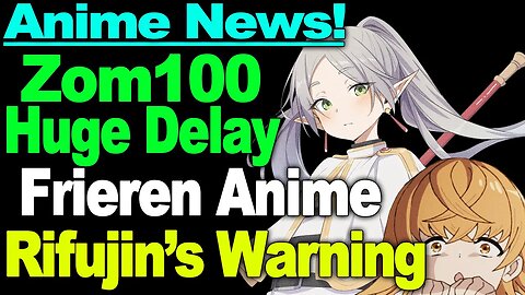 Zom 100 Schedule, Rifujin Warned Studio, Roxy Gets Serious Finished, and More Anime News!