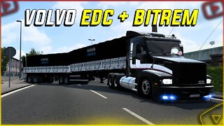 Download Volvo EDC + Reboque Bitrem Guerra na Steam Euro Truck Simulator 2 1.45