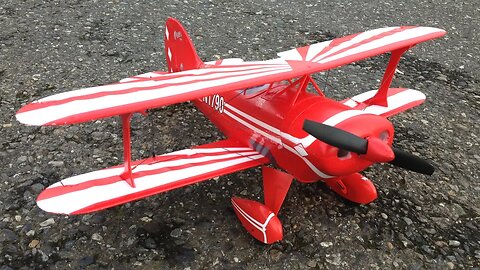 Slow Passes and Scale Flight Fun - E-Flite UMX Pitts S-1S BNF Basic RC Biplane with AS3X Technology