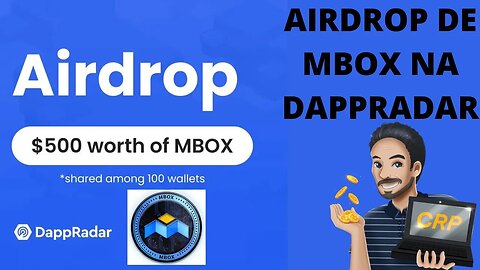 Airdrop de MOBOX na Dappradar: $500 em MBOX para 100 ganhadores