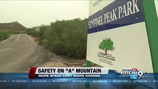 Improved safety measures coming to "A" Mountain road