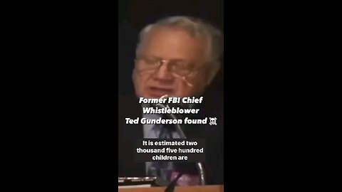 wikipedia quote: Ted Gunderson was far right conspiracy theorist. Reality: He was a good Man.