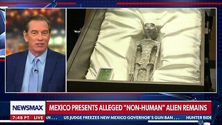 Mexico presents alleged "Alien" remains discovered in Peru