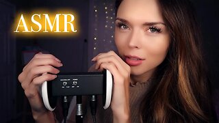 ASMR | Relaxing Dry Ear Massage (Finger Flutters, Cupping + Hand Sounds)