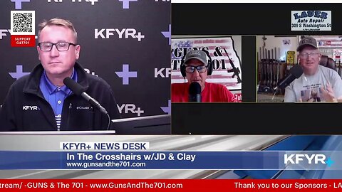 In The Crosshairs w/JD & Clay - G&T701 - August 28th, 2023 - www.GunsAndThe701.com