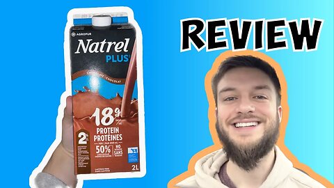 Natrel Plus Protein Chocolate Milk review