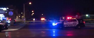 1 person shot during a stolen truck investigation