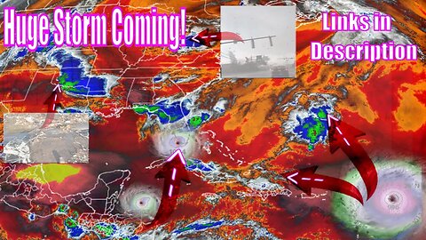 A Huge Storm Is Coming. Hurricane Winds & Major Flooding! - The WeatherMan Plus