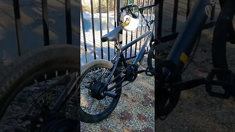 This BMX is electric!