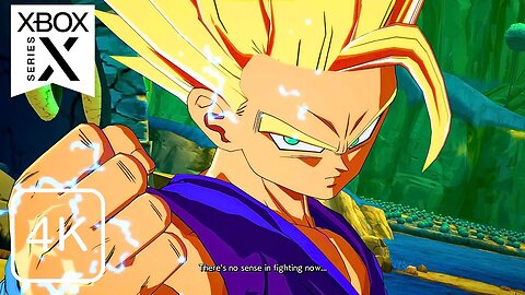 [4K] Gohan VS Kid Buu | DRAGON BALL FIGHTERZ