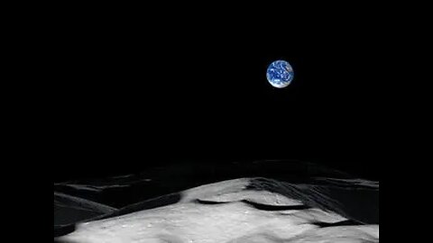 Earth and Sun from the Moon's South Pole - Moon- NASA Science