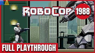 RoboCop Arcade (1988) Full Playthrough with Retro Achievements