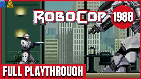 RoboCop Arcade (1988) Full Playthrough with Retro Achievements