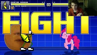 Fruit Characters (Annoying Orange And Dancing Banana) VS Pinkie Pie In An Epic Battle In MUGEN