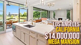 Touring a $14,000,000 Los Angeles Mega Mansion