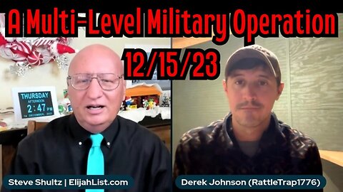 New Derek Johnson HUGE intel: A Multi-Level Military Operation!