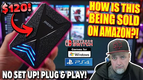 The CHEAPEST & MOST ILLEGAL Emulation Hard Drive On AMAZON! PS4, PC & Switch?!
