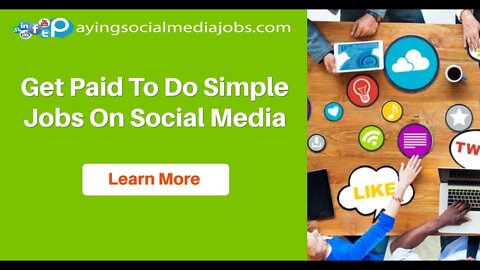 Social media work from home