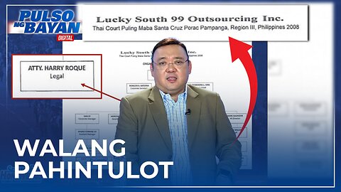 Walang pahintulot sa paggamit ng aking pangalan —Atty. Roque