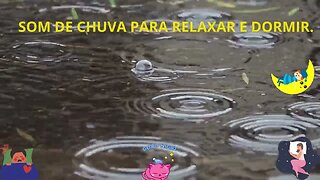 Música relaxante para alívio do estresse som de chuva.