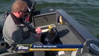 Midwest Outdoors TV Show #1541 - Jimmer Hernesman and Greg Jones fish walleye on Lake Bemidji.
