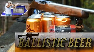 Beer Ballistics #2 .22LR hollow point