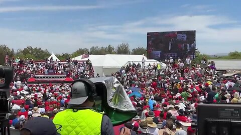 Large, Fired-Up Crowd Shows Up At Trump's Second Rally Since Manhattan Conviction - Part 2