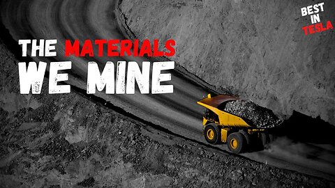 The Materials We Mine - The Truth about EV battery mining & The circularity gap report