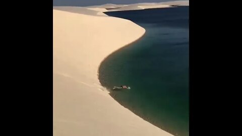 Desert Oasis 🏜 Lençois Maranhenses, Brazil 🇧🇷