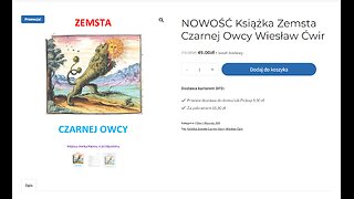Książka Zemsta Czarnej Owcy Wiesław Ćwir do nabycia na www.sanwit.pl
