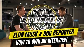 Elon Musk FULL INTERVIEW with BBC and Twitter Space (NEW)