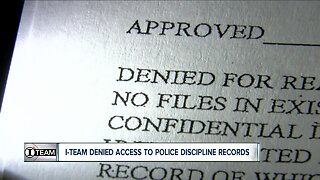I-TEAM: Release of police discipline records denied by law