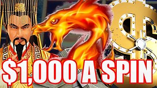 WATCH ME BET $1,000 PER SPIN ON DRAGON LINK!