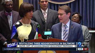 Officials seek proposals to revitalized 3 neighborhoods in Baltimore