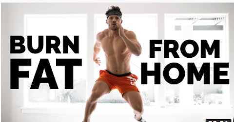 15 minute FAT BURNING workout FROM HOME